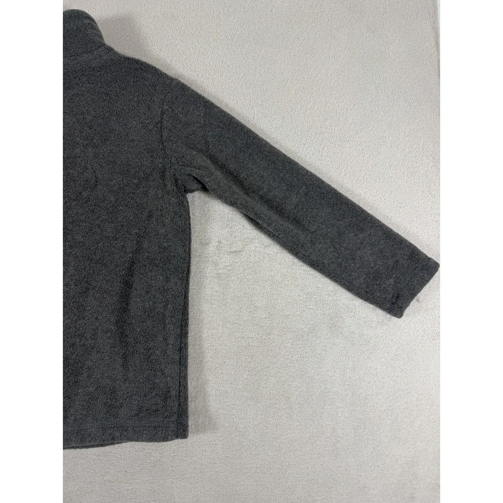 The Childrens Place Boys Gray Microfleece Half Zip Pullover Jacket Size 5T